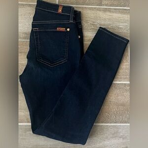 7 For All Mankind “The Ankle Skinny” Jeans Size 27